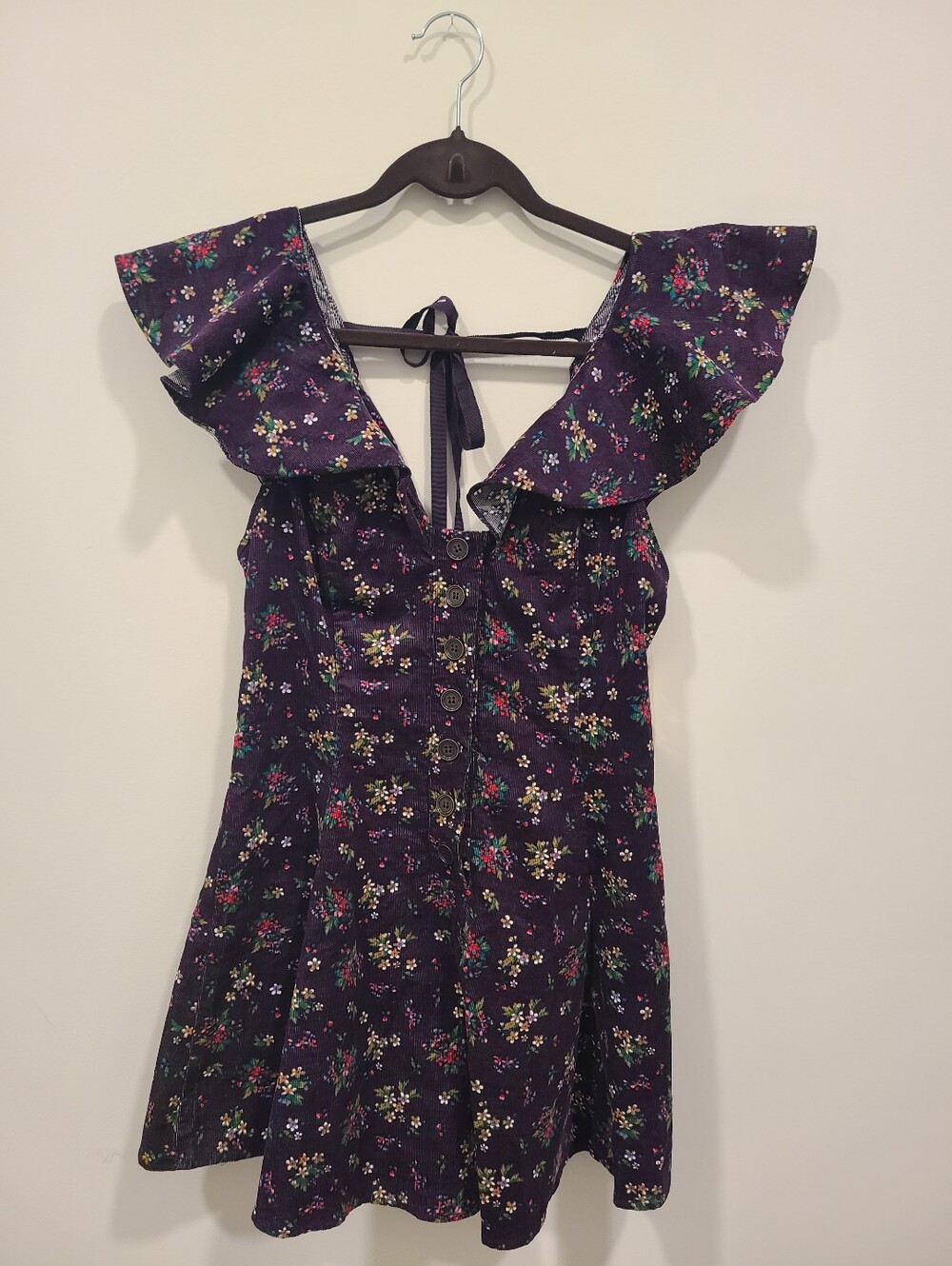 NWT Free People Violet Visions Romper